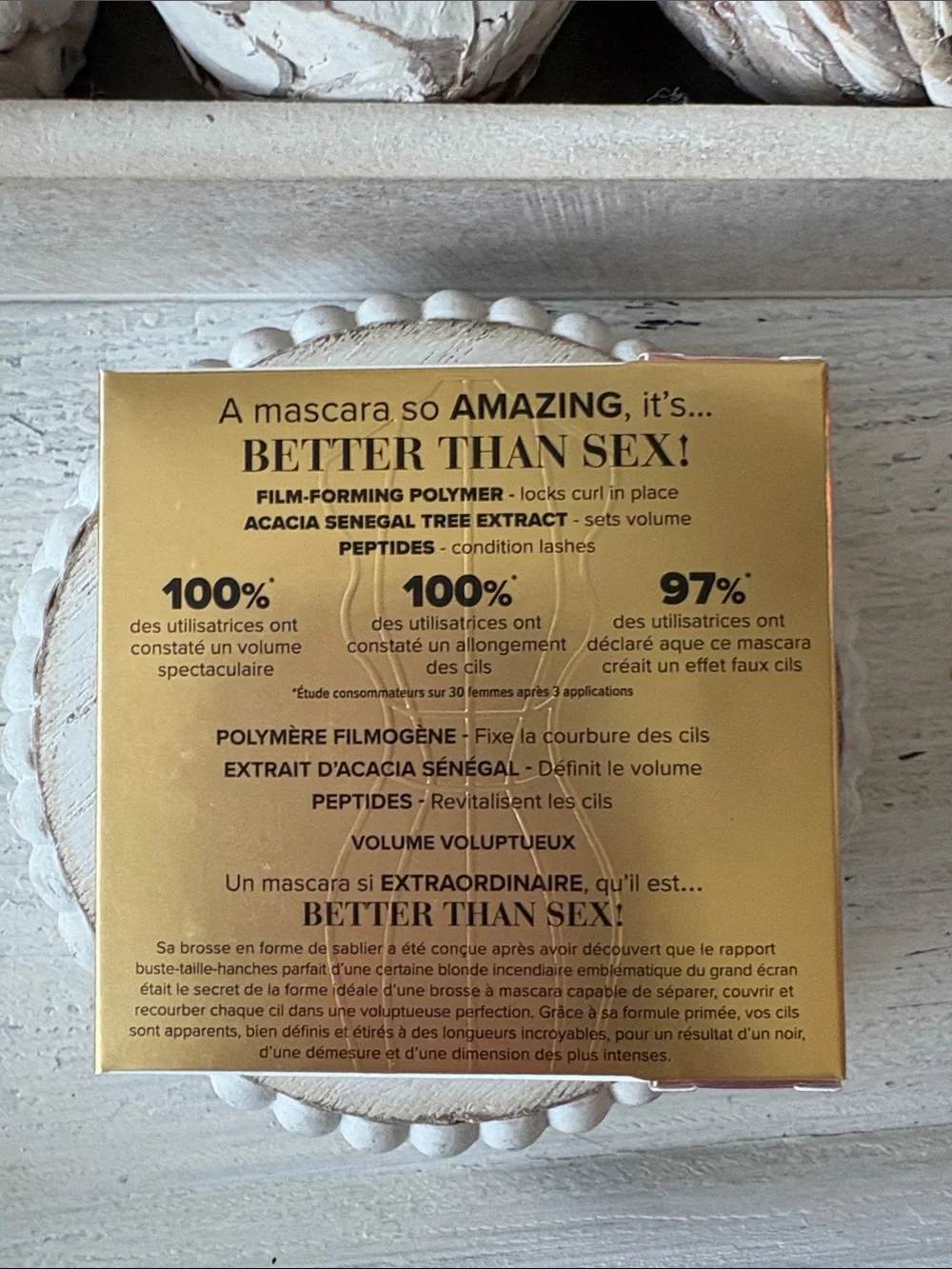 Too Faced Better Than Sex Black Mascara - Mini
